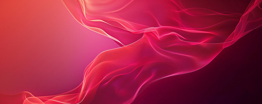 Vivid scarlet abstract backdrop with smooth gradients and subtle patterns, evoking a sense of calm and balance.
