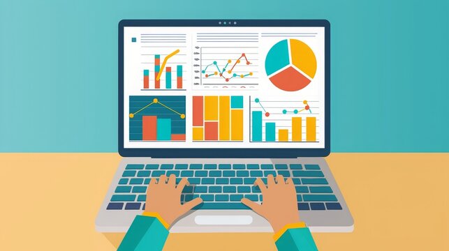 recommend clip art: data analysis clip art , laptop clip art data analysis , infographic clip art laptop