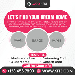 Modern promotion square web banner poster flyer post for social media business carousel design