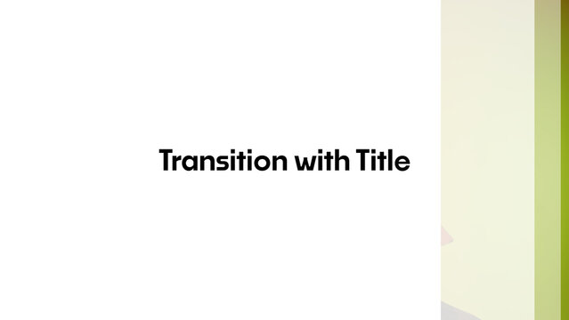 Transitions with Titles