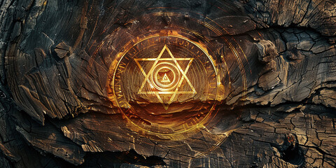 Exploring the Role of Ancient Symbols in Modern Esoteric Practices. Concept Ancient Symbols, Esoteric Practices, Modern Mysticism, Symbolic Meaning, Spirituality Studies