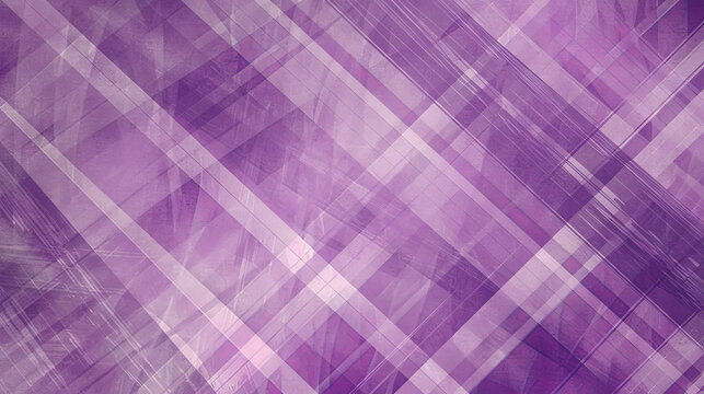 A lilac abstract background with a plaid pattern, featuring intersecting lines in varying shades of lilac. The classic design adds a touch of sophistication and style.