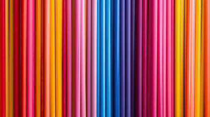 Colorful vertical lines with vibrant hues, seamless pattern