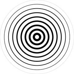 Circle line dynamic pattern. Technology elements