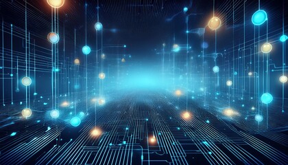 Digital background perfect for tech processes, , artificial intelligence, data transfer and security, digital storage, multimedia presentations, 

