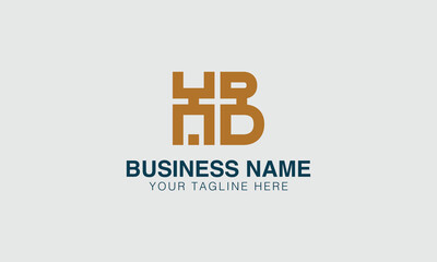 HB H hb initial logo | initial based abstract modern minimal creative logo, vector template image. luxury logotype logo, real estate homie logo. typography logo. initials logo