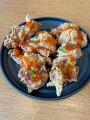 Japanese cuisine style fried chicken karaague