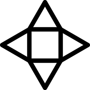 recommend clip art: Triangle bold lines. Geometric shape