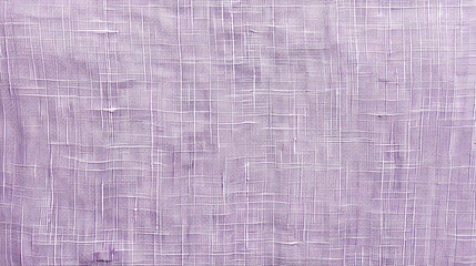 Fototapeta premium A lavender background with a linen texture, resembling woven fabric. The intricate design adds depth and a tactile quality.