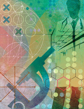 Hospital doctor and medical research