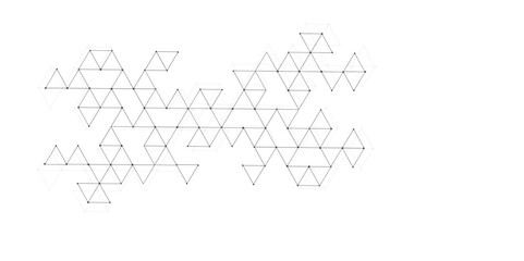 Abstract white triangle modern template for business or technology presentation, Creative idea of modern design with abstract geometric background.