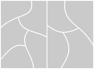 comics page grid layout abstract photo frames and digital photo wall template