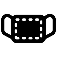Mask icon vector illustration graphic design