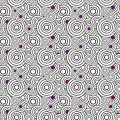 Colorful Swirling Circles Pattern on a Light Background