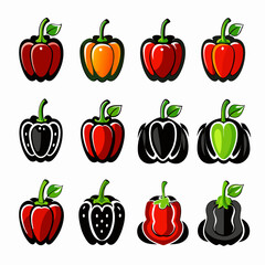 Set of Vegetables: Isolated Illustrations, Patterns, and Artwork Featuring a Diverse Collection of Fresh and Colorful Produce, set of vegetables, set of vegetables isolated on white, set of vegetables