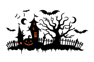 Halloween cut file vector