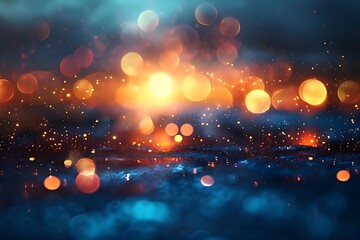 Abstract Bokeh Lights