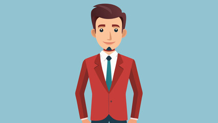 Stylish high detailed graphic businessmen set. Cartoon male vector