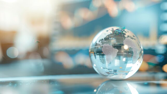 The impact of fiscal policies on portfolio diversification strategies for international investors focus on theme global finance ethereal Double exposure stock market exchange