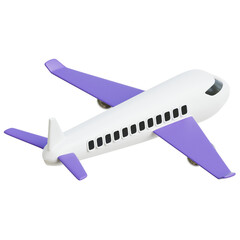 Airplane 3d Illustration © Aga Arsari