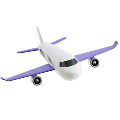 Airplane 3d Illustration