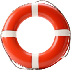 Red life preserver