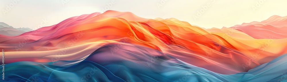 Poster colorful background for banner design