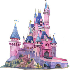 Obraz premium princess castle No background