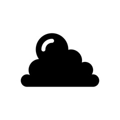 Fototapeta premium Cloud icon vector illustration graphic design