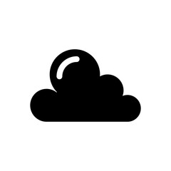 Cloud icon vector illustration graphic design