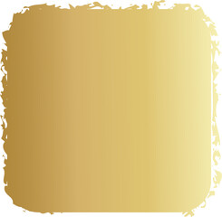 Rounded square golden frames. Luxury design