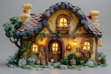 Charming Cottage with Fairy Tale Charm