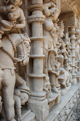 Explore the architectural marvel of Rani Ki Vav in Patan, Gujarat. This UNESCO World Heritage site showcases stunning stone carvings and intricate details, offering a glimpse into India's rich history