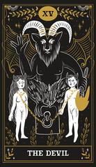 vintage vintage style deck of tarot cards. magical predictions of the future, mysterious characters.	