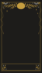 vintage vintage style deck of tarot cards. magical predictions of the future, mysterious characters.	
