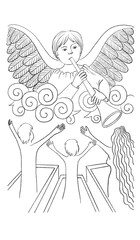 vintage vintage style deck of tarot cards. magical predictions of the future, mysterious characters.	
