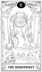 vintage vintage style deck of tarot cards. magical predictions of the future, mysterious characters.	