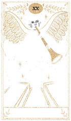 vintage vintage style deck of tarot cards. magical predictions of the future, mysterious characters.	