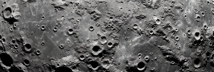A black and white photo of a planet with many craters. The photo is of a planet with many craters and it is a very interesting and mysterious image