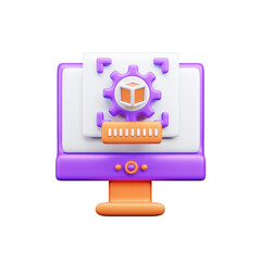 Printing 3d Illustration  Icon