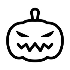 Pumpkin icon vector illustration graphic design
