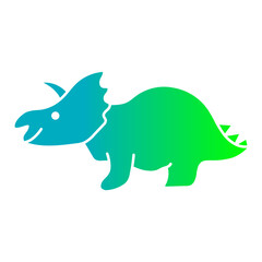 Triceratops Gradient Flat
