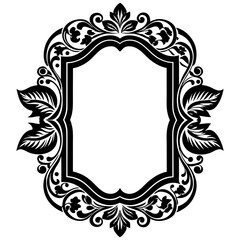 pattern, composite element for frame, rectangular shape, vintage