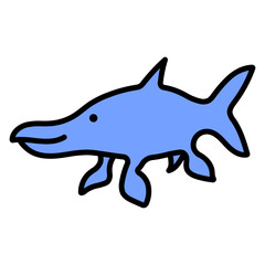 Ichthyosaurus Filled
