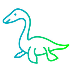 Plesiosaurus Gradient Linear
