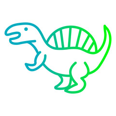 Spinosaurus Gradient Linear