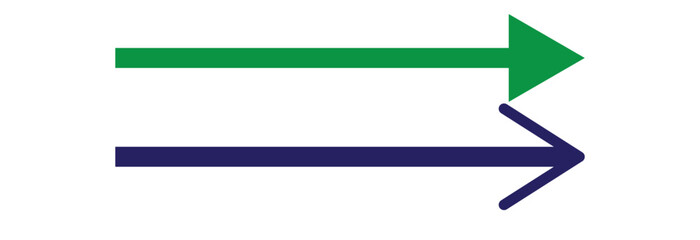  right sign arrow icon set design eps 10