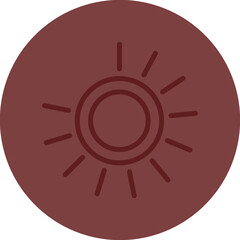 Full Load Vector Line Maroon Circle Maroon