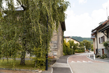 Road in French countryside