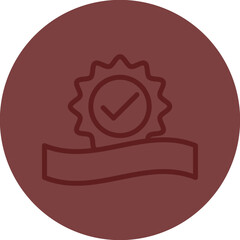 Approved Vector Line Maroon Circle Maroon